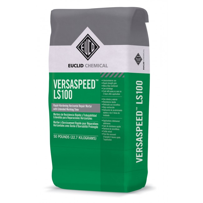 Euclid VERSASPEED LS100 50lb Bag - Construction Powders & Chemicals